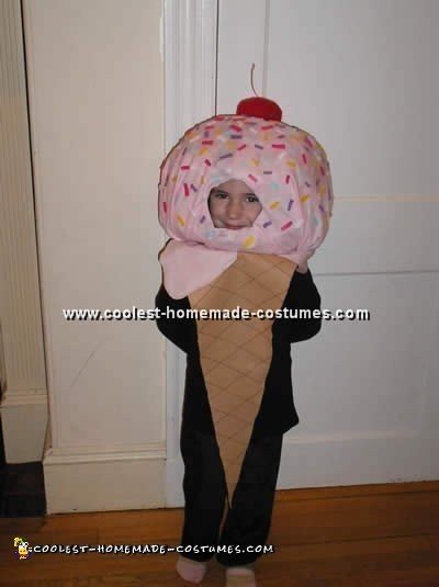 Ice Cream Cone Children Costume