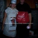 Homemade Rum and Coke Couples Costume