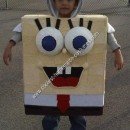 Homemade Spongebob Child Halloween Costume Idea