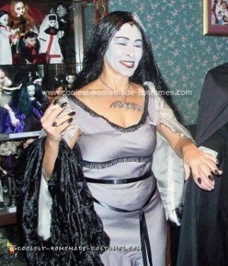Homemade Lily Munster Costume