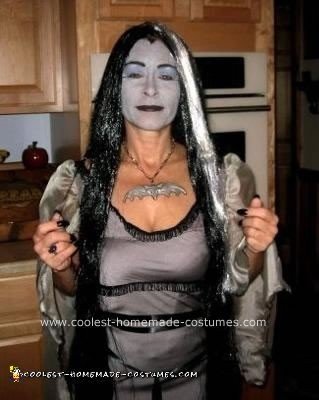 Homemade Lily Munster Costume