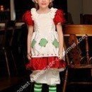 1980's Strawberry Shortcake Homemade Costume