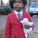 Homemade 3 Year Old as Ron Burgundy Anchorman Costume
