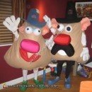 Homemade Mr. and Mrs. Potato Head Couple Costume