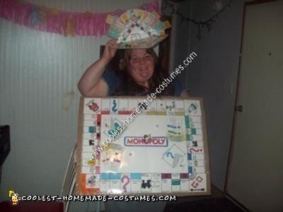 Homemade Monopoly Game Costume