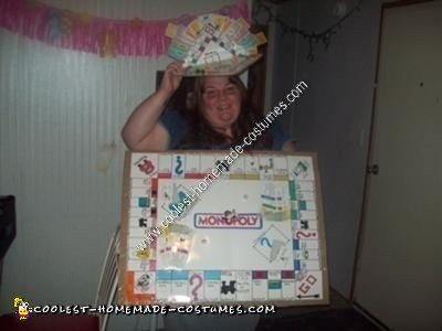 Homemade Monopoly Game Costume