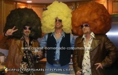 Homemade 70s Theme Costumes