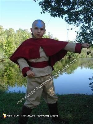 Aang Avatar The Last Airbender (Cartoon Version) Halloween Costume