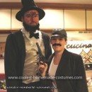 Homemade Abraham Lincoln and John Wilkes Booth Couple Costume