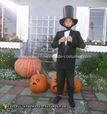 Homemade Abraham Lincoln Costume