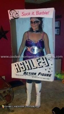 Homemade Action Figure in a Box Costume