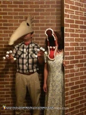 Homemade Adam and Barbara Maitland Couple Costume