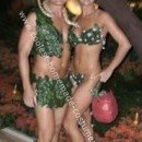 Homemade Adam and Eve Couple Costume