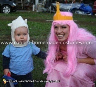 Homemade Adventure Time Family Costume