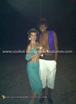 Coolest Aladdin and Jasmine Couple Costume 5