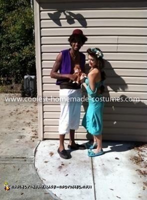 Coolest Aladdin and Jasmine Couple Costume 5