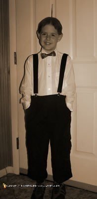 Homemade Alfalfa Costume