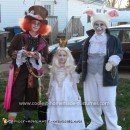 Homemade Alice in Wonderland Trio Costume