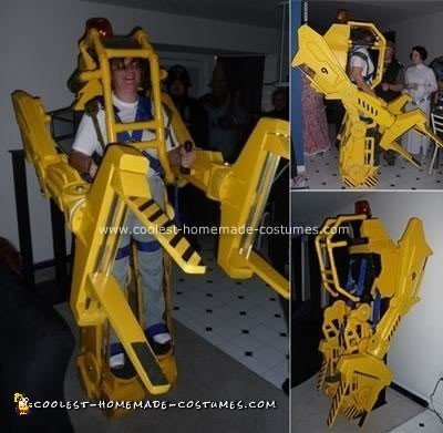 Homemade Aliens Powerloader Costume