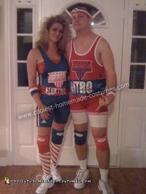 American Gladiators Couples Costume