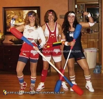 Coolest American Gladiators Group Costume