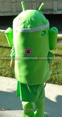 Homemade Android Costume