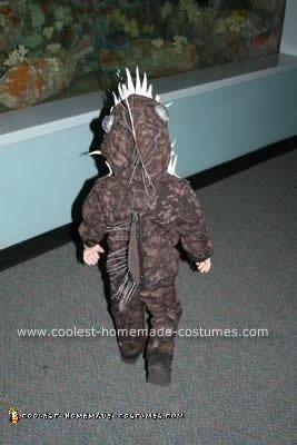 Homemade Angler Fish Costume