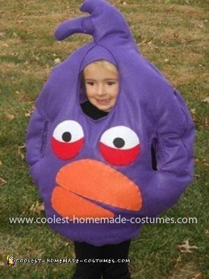 Homemade Angry Birds Child Costumes