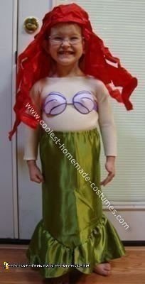 Homemade Ariel the Little Mermaid Costume