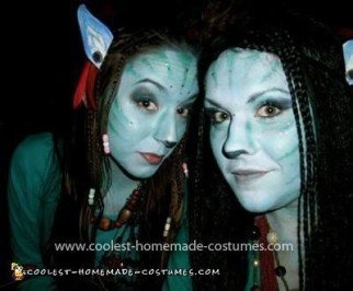 Homemade Avatar Halloween Costume