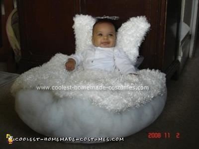 Homemade Baby Angel Costume