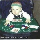 Homemade Baby Black Jack Dealer Stroller Costume