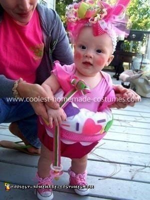 Homemade Baby Cupcake Costume