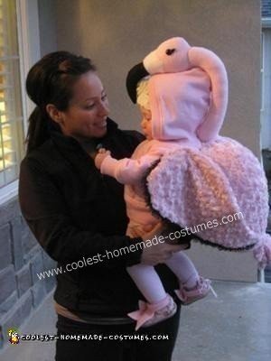 Baby Flamingo DIY Costume