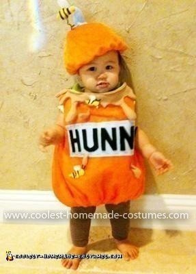 Homemade Baby Honey Jar Costume