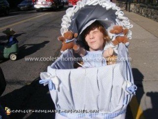 Coolest Baby in a Bassinet Illusion Costume