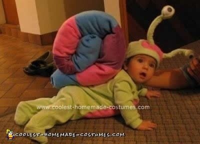 Homemade Baby Snail Costume