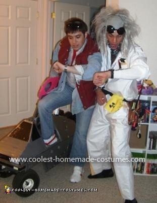 Homemade Back to the Future Couple Costume