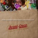 Homemade Bag of Groceries Costume