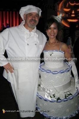 Coolest Baker and His Cake Couple Costume