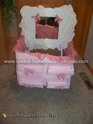 Homemade Ballerina in a Jewelry Box Costume