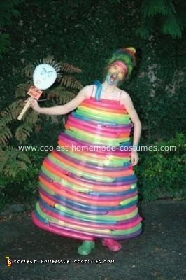 Homemade Balloon Lady Costume