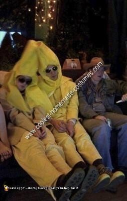 Homemade Banana Couple Halloween Costume Idea