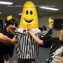 Homemade Bananas in Pyjamas Costume