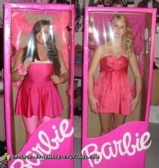 Homemade Barbie Costume