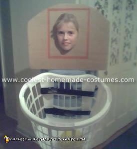 Homemade Basketball Hoop Costume