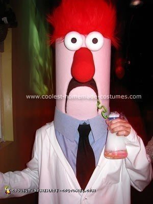 Homemade Beaker from the Muppets Halloween Costume