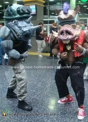 Bebop and Rocksteady Costumes
