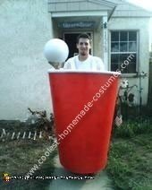 Homemade Beer Pong Costume