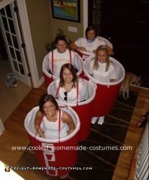 Homemade Beer Pong Costumes